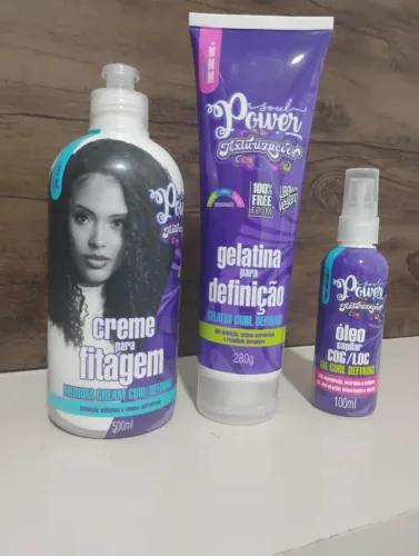 Kit de creme para finalização