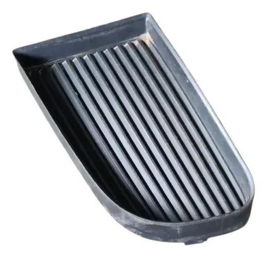 Capa Moldura Lateral Parachoque Fiat Idea 2005 2010 Preto