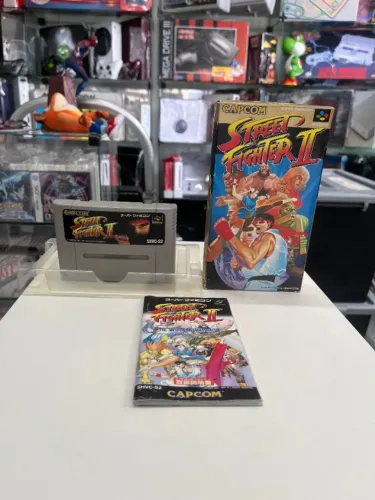JOGO STREET FIGHTER 2 (JPN) NA CAIXA SEMINOVO - SUPER FAMICOM