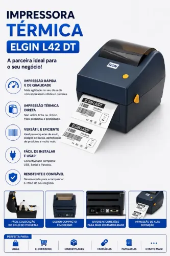 Impressora térmica L 42 DT elgin