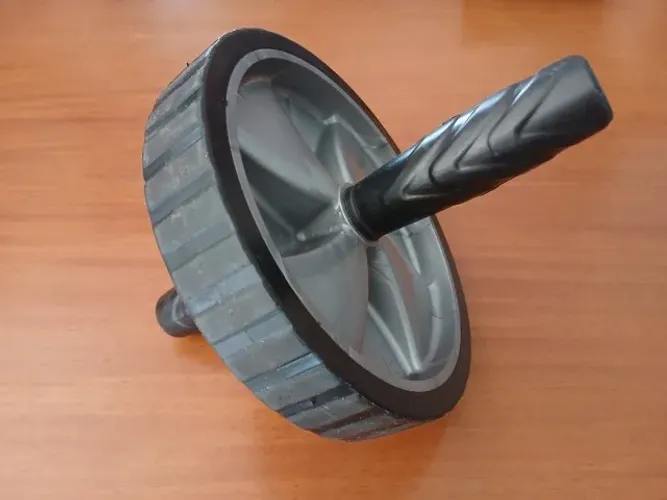 Roda Abdominal Cinza (Iniciativa Fitness)