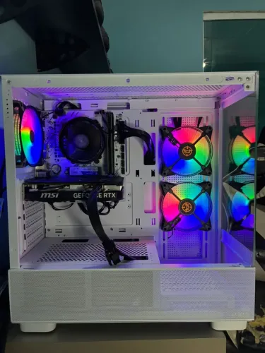 Pc Novo Ryzen 7 5700 l RTX 5060 l B450m l 16gb l Ssd 1tb