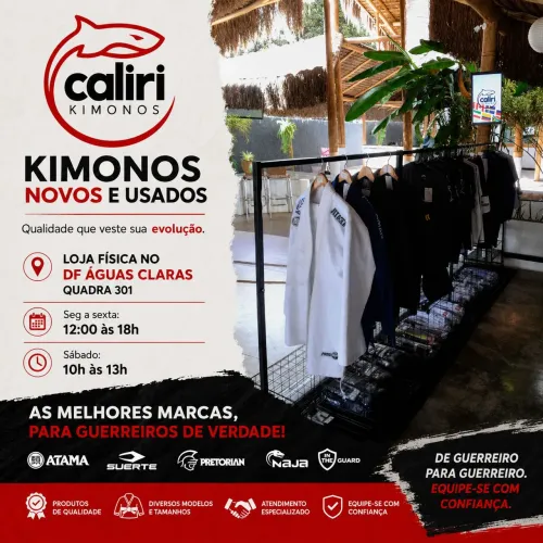 Caliri kimonos única loja especializada em kimonos novos e usados