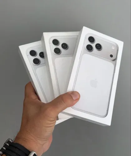 iPhone 17 pro Max prata 256 Gb Lacrado 1 ano garantia Apple 