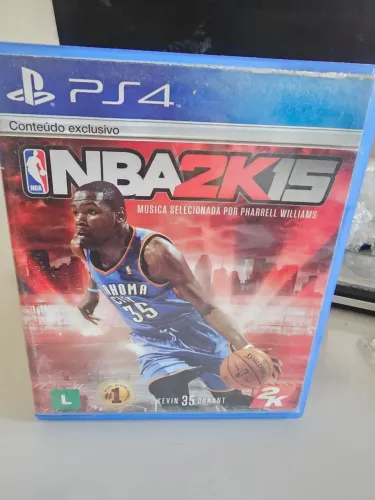 Jogo para PS4 PS5 mídia física usado NBA 2K 15