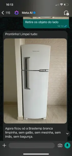 Geladeira brastemp