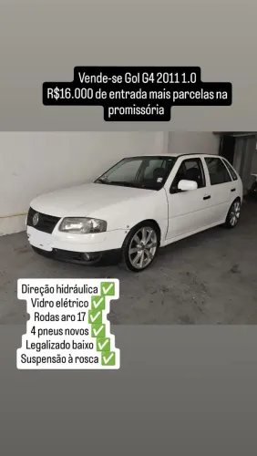 Volkswagen Gol Geração IV City Trend 1.0 8V MI Total Flex Mec. 4P 2011