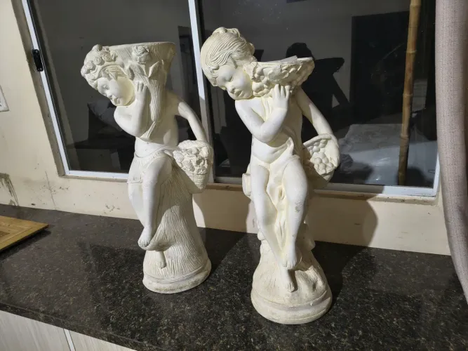 Anjos de gesso