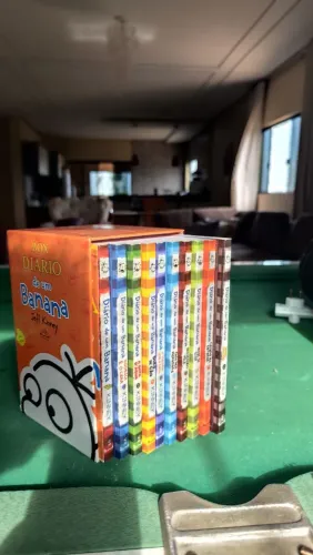 Book de livros do diário do banana, volume 1 a 10