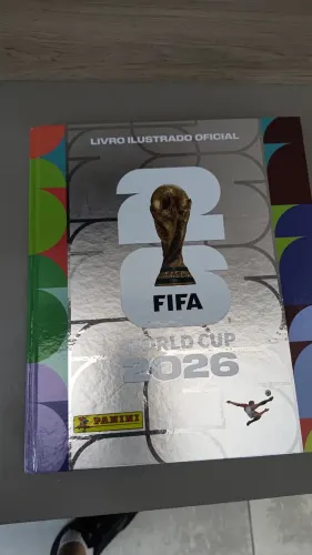Álbum da Copa 2026 completo (figurinhas coladas)