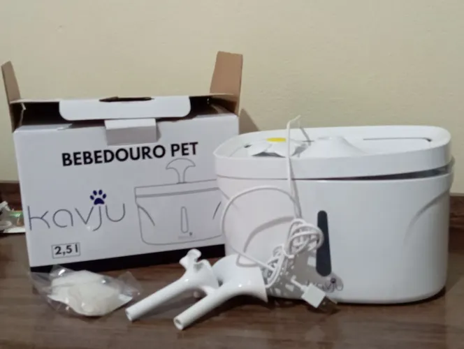 Bebedouro Fonte Automática Pet Kavju 2,5L