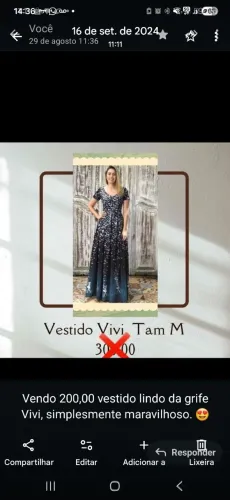 Vestido festa