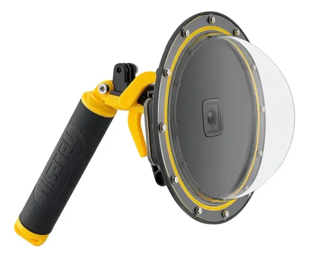 Dome Gopro Hero 6 Polegadas 11 10 9 Black + Gatilho Capa Box