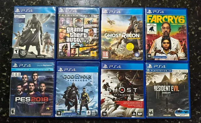 Jogos ps4 originais