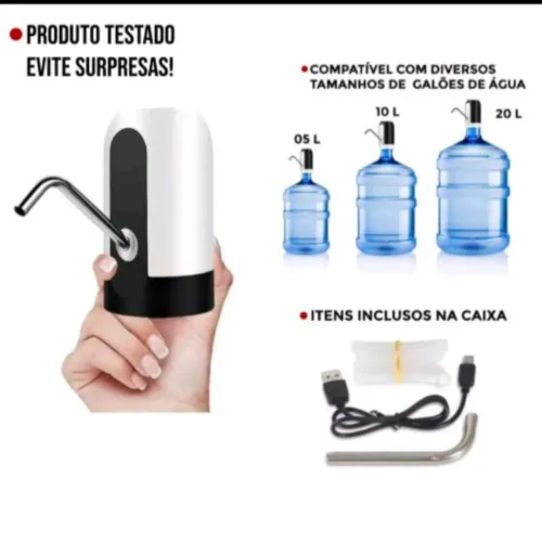 PROMOÇÃO - Bomba Elétrica para Galão de Água por Apenas R$ 45,00! ?
