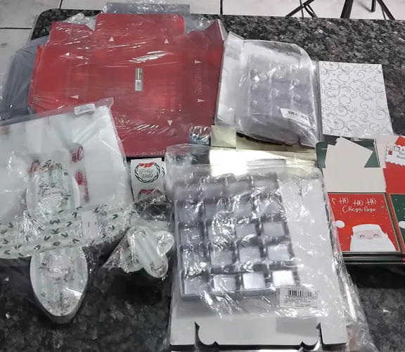Embalagens para o natal