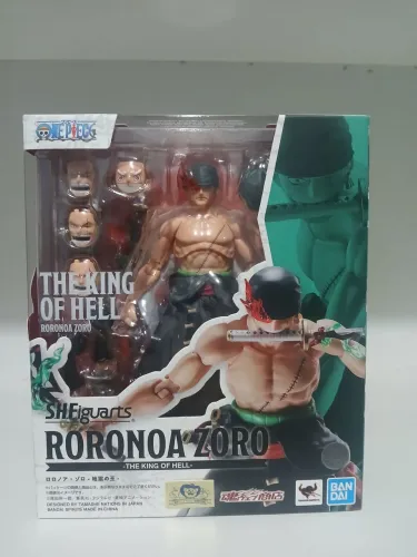 ONE PIECE Zoro The king of hell Sh figuarts ( lacrado)