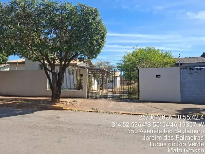 CASA RESIDENCIAL em LUCAS DO RIO VERDE - MT, Jardim das Palmeiras