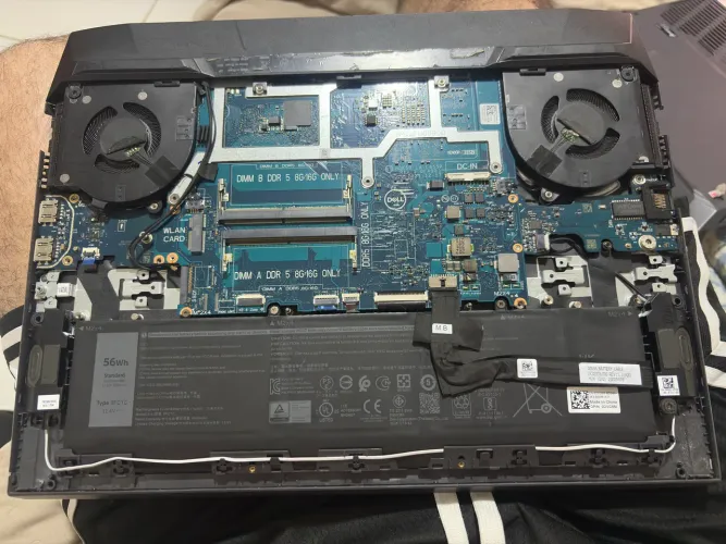 Notebook Dell G15 5520 - i5 12ª - RTX 3050 - Para Conserto