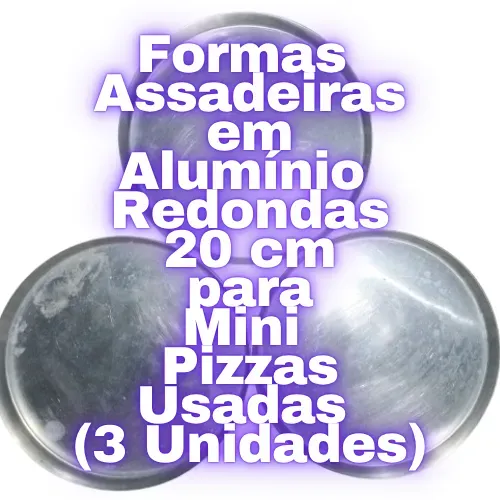 Formas Assadeiras 20 cm Usadas 