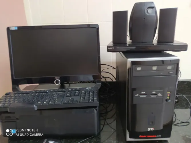 Super combo " computador Semp Toshiba completo + Impressora HP+DVD Sony