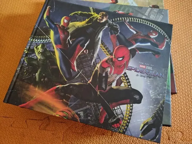 Lote 3 Artbooks Spiderman (UCM) - Tom Holland (IMPORTADO)