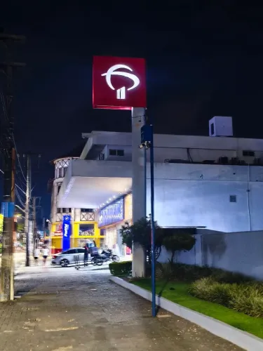 placa outdoor