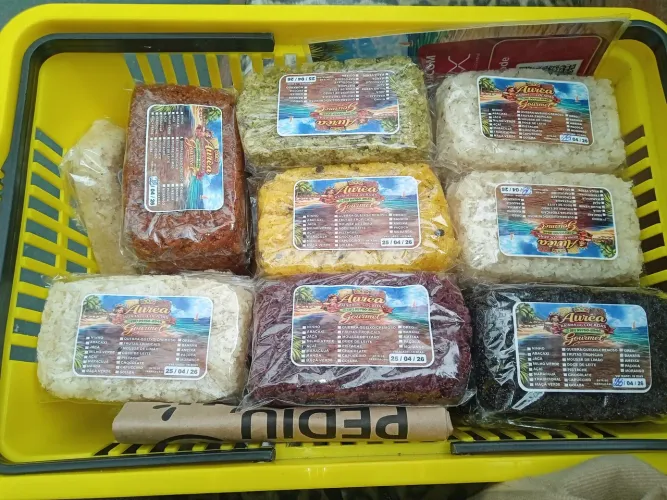 Cocada vários sabores 