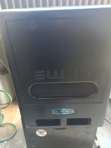 Caixa de som Sub grave Siundbox SW15