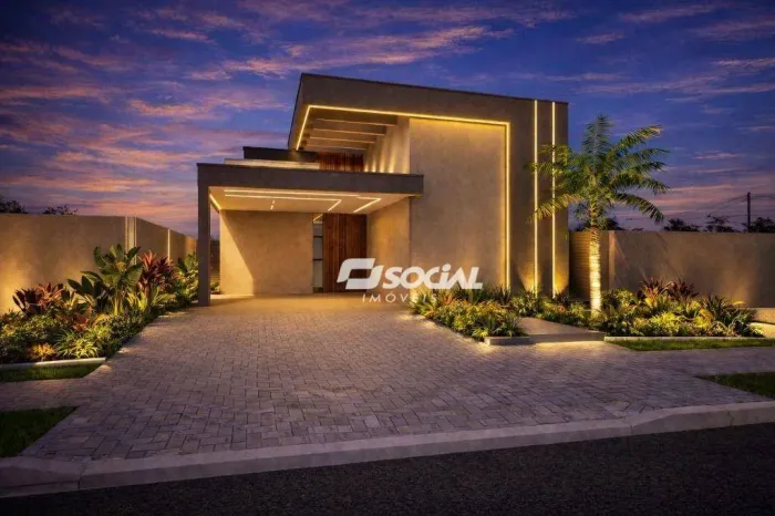 Casa com 3 Suites e piscina no Alphaville