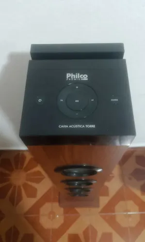 Caixa de som acústica philco troco por tv