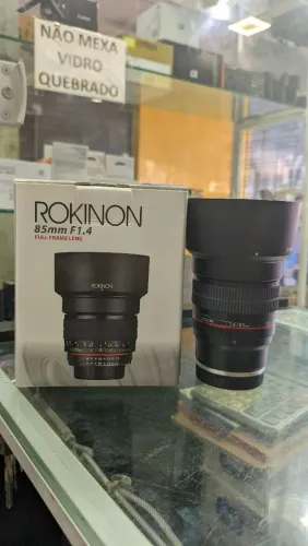 Lente Rokinon 85mm 1.4 para Sony