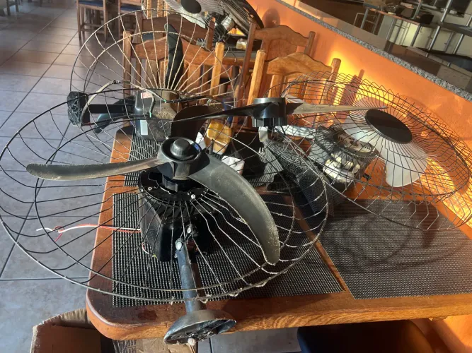 Ventilador de parede