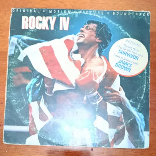 LP Rocky IV - Trilha Sonora Original (1985) - Vinil Usado
