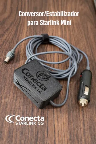 Cabo Conversor/Estabilizador 12v/27v Starlink Mini