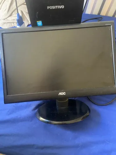 Monitor AOC 18.5" LED - Modelo e950Swn - Ótimo Estado