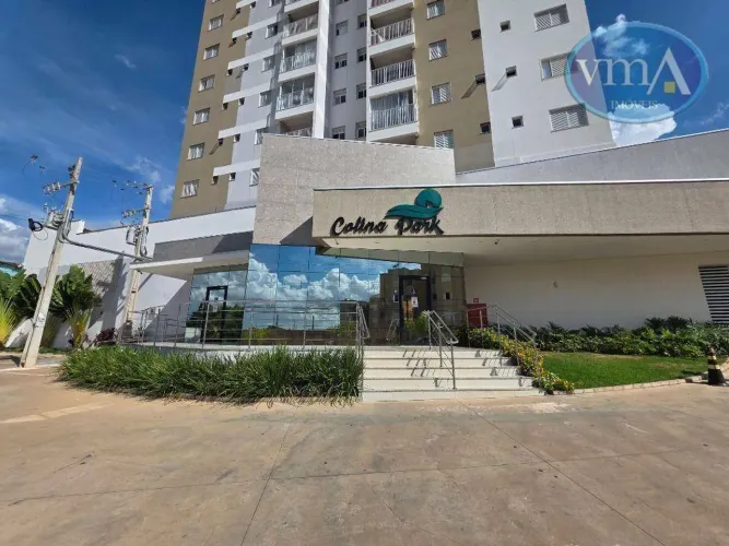 Vendo ou Alugo Apartamento, 64,74 m2, 2 dormitórios sendo 1 suíte, Edifício Colina Park , 