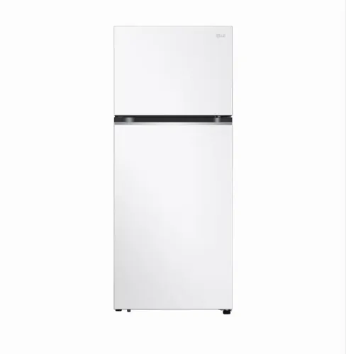 Geladeira LG Frost Free Inverter 375l Duplex Gn-b372pqwb Cor Branco