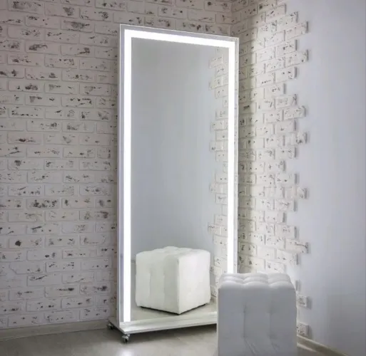 Espelho retangular com LED 