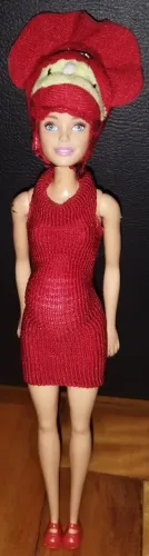Barbie grávida animadora de festa