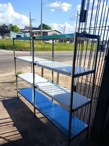 Estante em Aço Inox