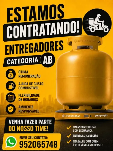 Estamos precisando de entregadores,estamos no bairro Parque Edu chaves,apenas Motoboy