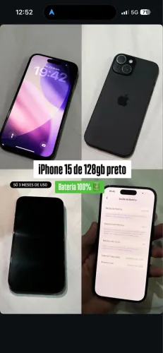 iPhone 15 128GB 