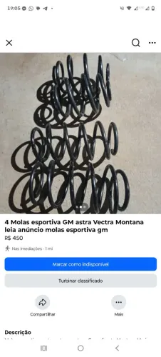 molas esportiva vectra astra montana meriva zafira corsa frente montana