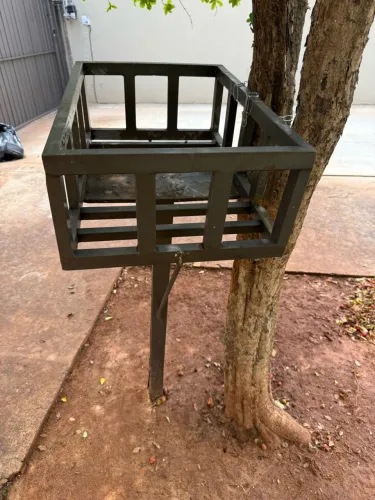 Lixeira de ferro Externa