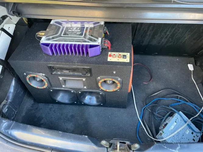 Caixa Trio Automotiva Completa + Módulo Buster + Cornetas | Som Forte