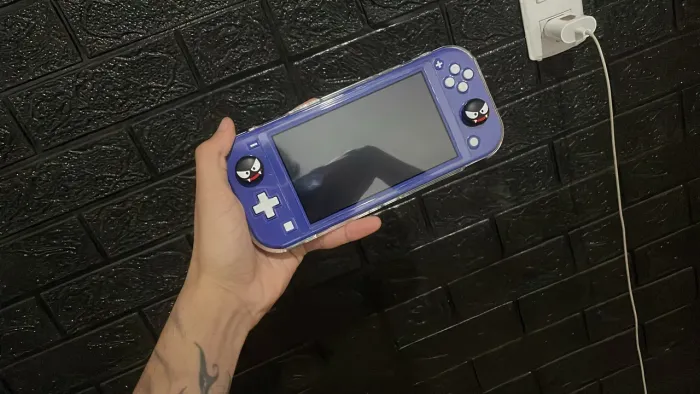 nintendo switch lite pouco tempo de uso