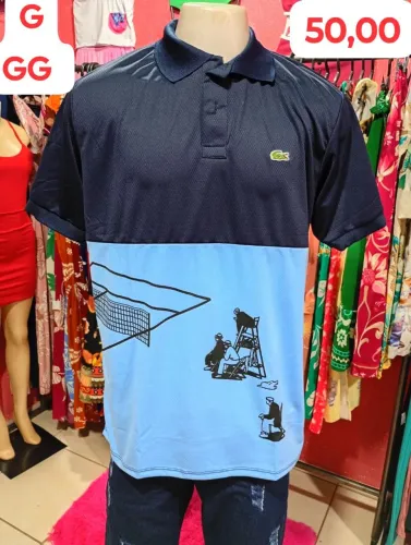 CAMISA GOLA POLO DRY FIT TECIDO COLMEIA