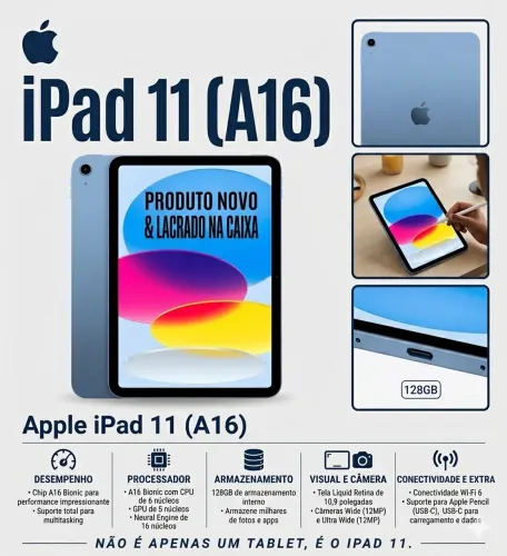 iPad 11 (A16) LACRADO
