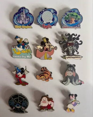 raridade! pins disney colecionáveis 2008/ vintage.